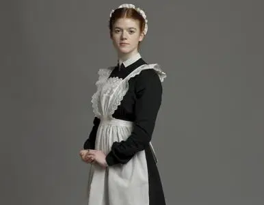 Rose Leslie - Downton Abbey Season 1 Promoshoot 2010