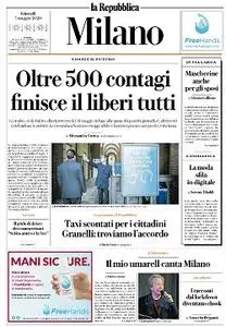 la Repubblica Milano - 7 Maggio 2020