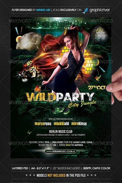 GraphicRiver Wild Party Poster/Flyer