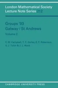 Groups '93 Galway / St Andrews: Volume 2 [Repost]