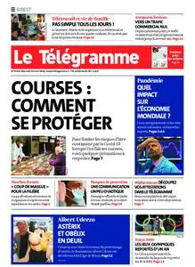 Le Télégramme Landerneau - Lesneven – 25 mars 2020