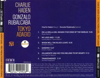 Charlie Haden & Gonzalo Rubalcaba - Tokyo Adagio (2015) {Impulse}