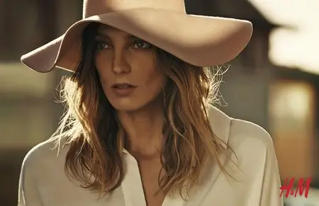 Daria Werbowy by Mikael Jansson for H&M Spring 2015