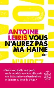 Antoine Leiris, "Vous n'aurez pas ma haine"