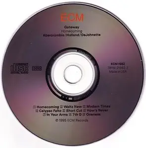 Gateway - Homecoming (1995) {ECM 1562}