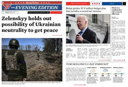 Chicago Tribune Evening Edition – March 28, 2022