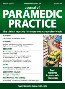 Journal of Paramedic Practice - December 2019