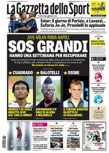 La Gazzetta dello Sport Nazionale - 25.08.2015