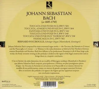 Bernard Foccroulle - Johann Sebastian Bach: Toccaten & Passacaglia (2020)