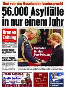 Kronen Zeitung - 09. Dezember 2017