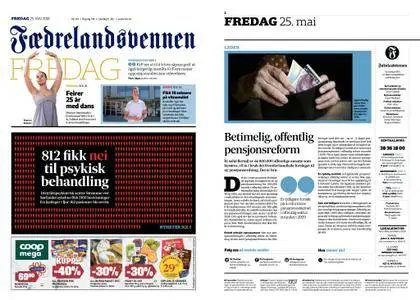 Fædrelandsvennen – 25. mai 2018