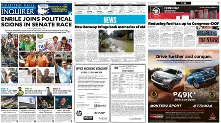 Philippine Daily Inquirer – October 17, 2018