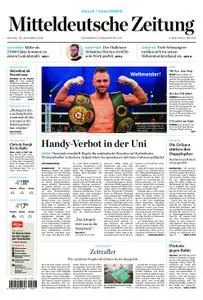 Mitteldeutsche Zeitung Saalekurier Halle/Saalekreis – 18. November 2019