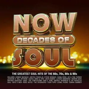 VA - NOW Decades Of Soul (4CD, 2021)