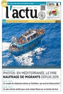 L'Actu – 20 juin 2023