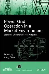 Power Grid Operation in a Market Environment: Economic Efficiency and Risk Mitigation (repost)