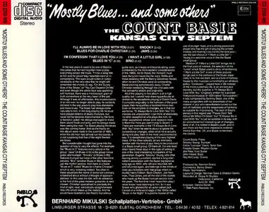 The Count Basie Kansas City Septem – Mostly Blues…And Some Others (1983)