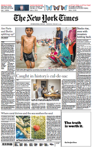 International New York Times - 27 February 2019