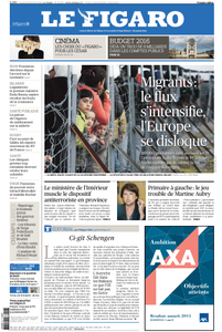 Le Figaro du Vendredi 26 Février 2016