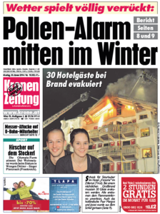 Kronen Zeitung, 20. Januar 2014