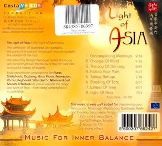 Margot Reisinger - Light Of Asia: Music For Inner Balance (2008) {Costa Verde Production}