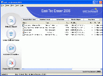 East Tec Eraser 2006 ver. 7.1.0.945