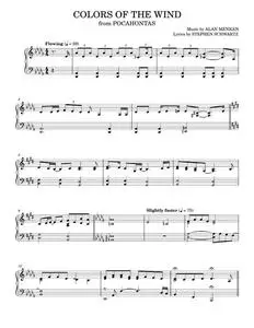 Colors of the wind - Vanessa Williams (Piano Solo)