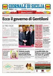 Giornale di Sicilia - 13 Dicembre 2016
