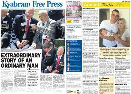 Kyabram Free Press – November 22, 2017