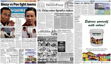 Philippine Daily Inquirer – May 16, 2015