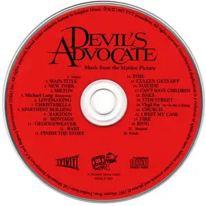 James Newton Howard - The Devil's Advocate: Music From The Motion Picture (1997)