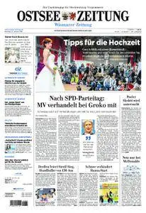 Ostsee Zeitung Wismar - 22. Januar 2018