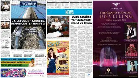 Philippine Daily Inquirer – March 31, 2017
