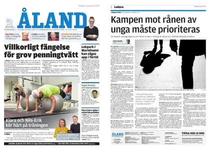 Ålandstidningen – 21 januari 2020