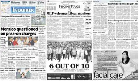 Philippine Daily Inquirer – May 13, 2008