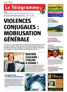 Le Télégramme Lorient – 02 septembre 2019