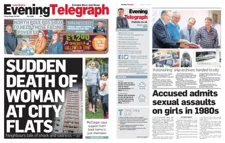Evening Telegraph Late Edition – October 28, 2022