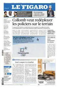 Le Figaro du Vendredi 9 Février 2018