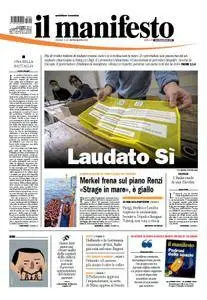 il Manifesto - 19 Aprile 2016