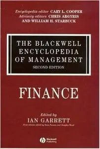 The Blackwell Encyclopedia of Management, Finance (Blackwell Encyclopaedia of Management)