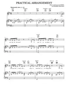 Practical arrangement - Sting (Piano-Vocal-Guitar)