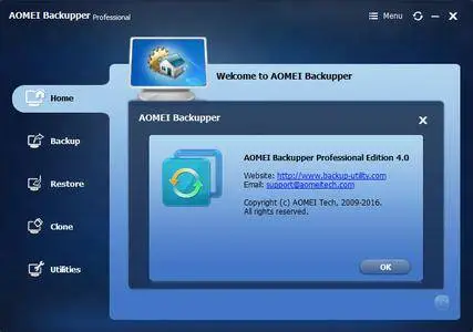 AOMEI Backupper Professional / Technician / Technician Plus / Server 4.0 Multilingual