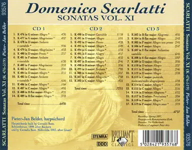 Domenico Scarlatti - Complete Sonatas - Pieter-Jan Belder  [Vol.11 & 12 from 12]