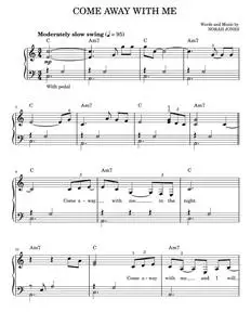 Come away with me - Norah Jones (Easy Piano)
