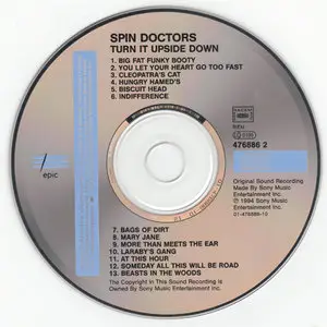 Spin Doctors - Turn It Upside Down [Epic EPC 476886 2] {Europe 1994}