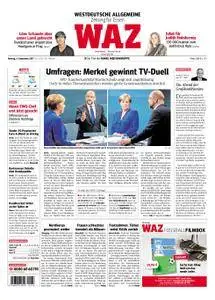 WAZ Westdeutsche Allgemeine Zeitung Essen-Steele/Kray - 04. September 2017