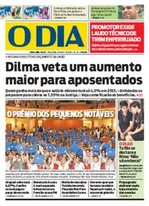 Jornal O Dia - 21 de agosto de 2012 - Terça