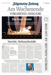 Allgemeine Zeitung Mainz - 10. Februar 2018