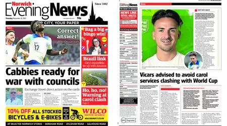 Norwich Evening News – November 24, 2022