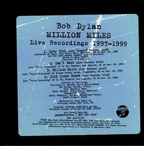 Bob Dylan - Million Miles: Live Recordings 1997-1999
